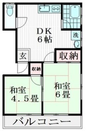 プラムハウスの物件間取画像